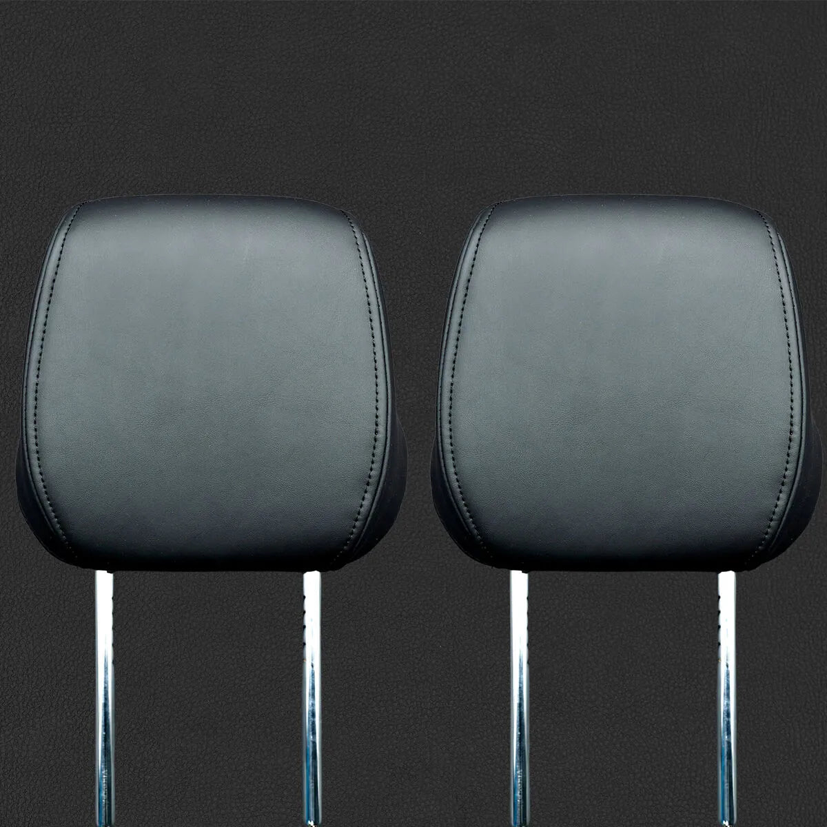 KAVAXI Premium Leather Headrest Covers Compatible with BMW 3 Series F30 (2012-2018) | 320i 328i 330i 335i 340i