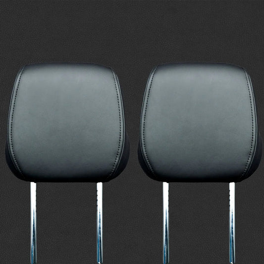 KAVAXI Premium Leather Headrest Covers Compatible with BMW 3 Series F30 (2012-2018) | 320i 328i 330i 335i 340i