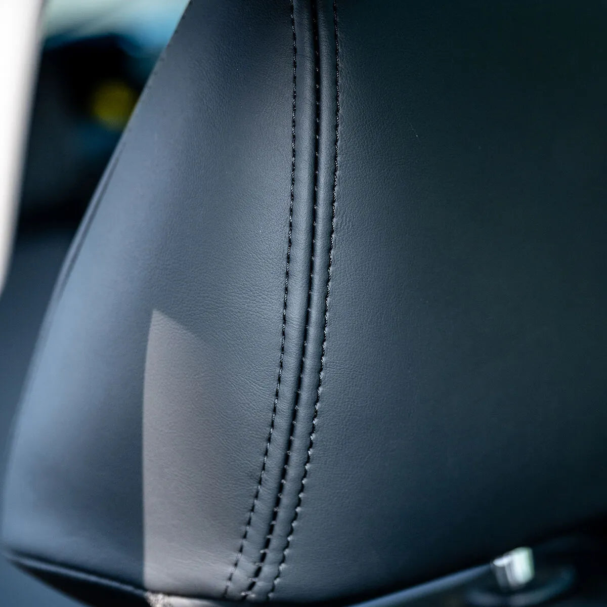 KAVAXI Premium Leather Headrest Covers Compatible with Toyota Camry (2018-2024)