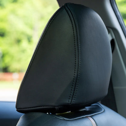 KAVAXI Premium Leather Headrest Covers Compatible with Toyota Camry (2018-2024)