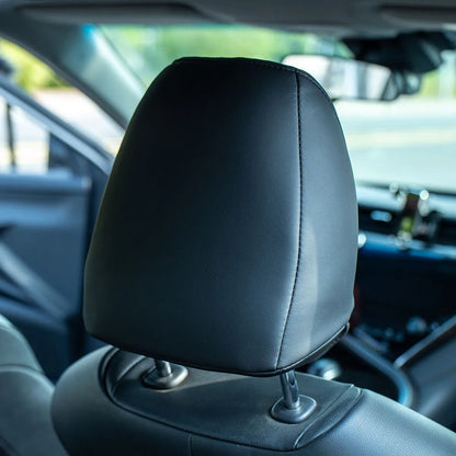 KAVAXI Premium Leather Headrest Covers Compatible with Toyota Camry (2018-2024)