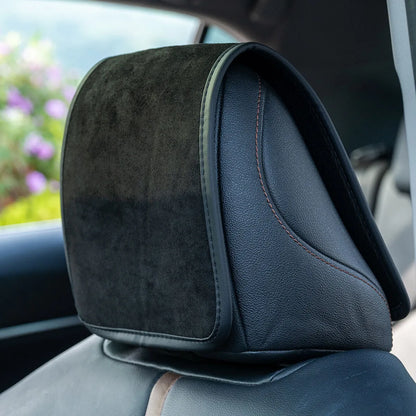 Universal Suede Headrest Covers for Cars, Trucks & SUVs | Interior Upgrade