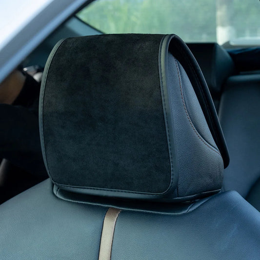 Universal Suede Headrest Covers for Cars, Trucks & SUVs | Interior Upgrade